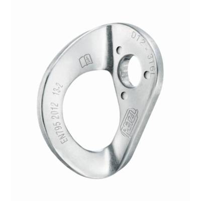 Plaquettes d'amarrage coeur stainless steel PETZL - Goujon 10mm - P36AS10 - Maxoutil
