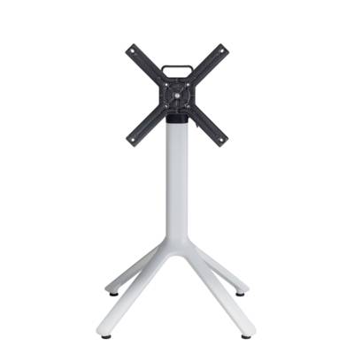 Pied rabattable blanc Nemo - extérieur terrasse - RestooTab