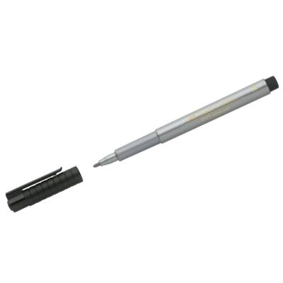 Stylo feutre à encre de chine pigmentée PITT artist pen 1,5 mm Argent