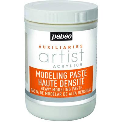 Pâte à Modeler Artist Acrylics Haute Densité - 1 L - Blanc