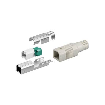 Fiche USB B Mâle à monter sans outil