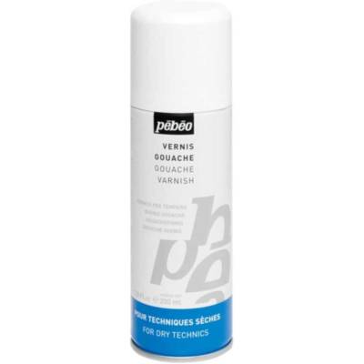 Aérosol 200ml Vernis gouache - PÉBÉO
