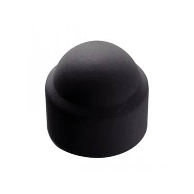 Cache écrou hexagonal M10 polyéthylène noir - Gedimat - NORAIL