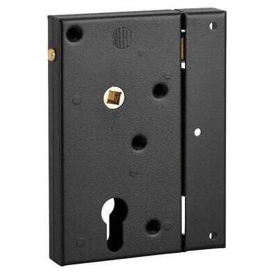 Boîtier serrure portail 80x150 mm reversible - Gedimat - THIRARD