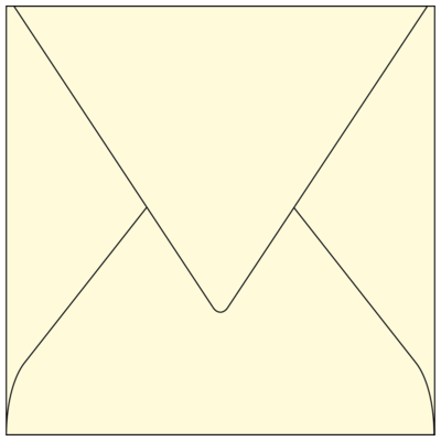 Pack de 20 Enveloppes 120g 140x140 ivoire