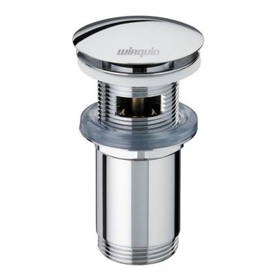 Bonde lavabo Quick-Clac - laiton chromé - Gedimat - WIRQUIN
