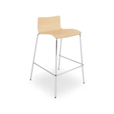 Tabouret DANDY 4 pieds chromés – ArtProg