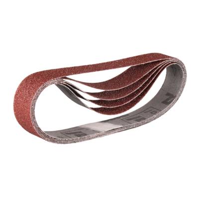 5 Bandes abrasives 30x533 mm G120 pour bois métal - MAKITA - P-36712