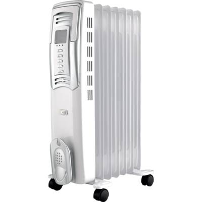 Radiateur bain d'huile ELECTRON blanc - 1500W - Gedimat - DREXON