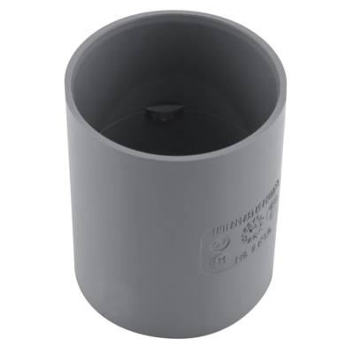 Manchon à butée PVC femelle/femelle pour tube d'évacuation - D100 - Gedimat - FITT
