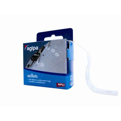 Boîte de 200 oeillets plastique, Ø 13 mm