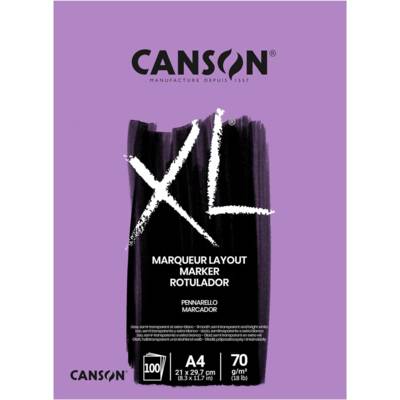 Bloc pour croquis "XL MARKER" 70g A4 100 Feuilles