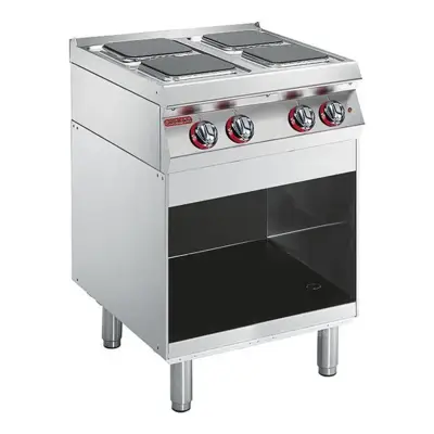 Piano 4 feux électriques sur meuble fermé - 10,4kW - 1G0PE2+1GIVBR - Angelo Po
