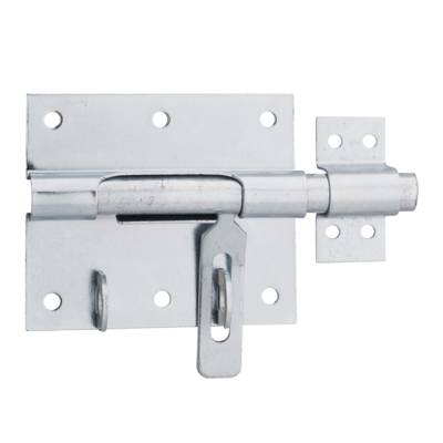 Verrou de box porte cadenas - diamètre 14 mm - Gedimat - THIRARD