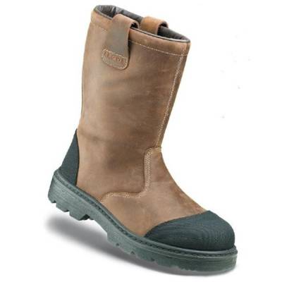 Demi botte de sécurité BERGEN S3 CI SRC marron - Gedimat