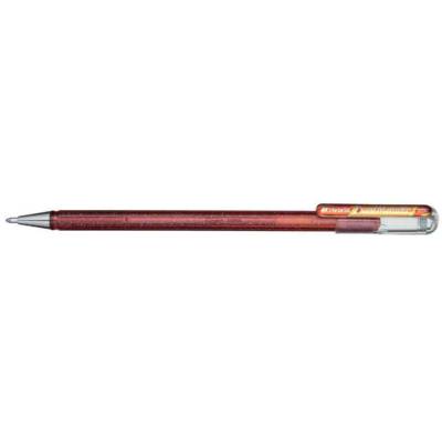 Stylo roller Hybride encre gel "Dual Pen", orange/jaune