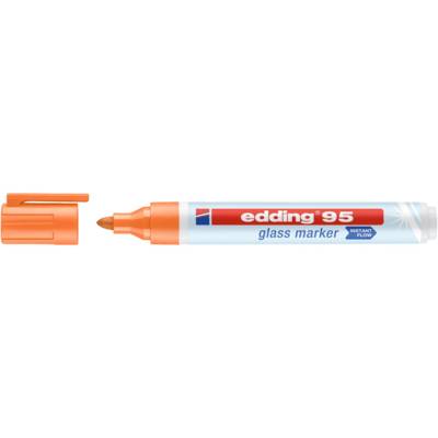 Marqueur pour verre 95 Orange 1,5-3 mm - EDDING