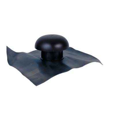 Chapeau de ventilation avec collerette d'étanchéité sans moustiquaire NICOLL pour tuyau PVC diam.100mm coloris tuile - Gedimat