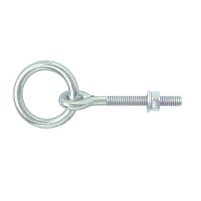 Anneau d'écurie à écrou acier zingué M10 D.int.50mm - Gedimat - CHAPUIS