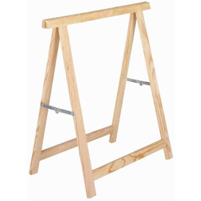 Tréteau standard en pin massif durable - 74x73.5x38cm - Gedimat - SOTRINBOIS