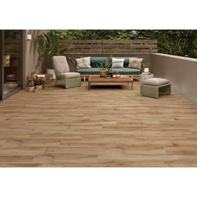 Carrelage sol extérieur BLAZE - 23 x 120 cm ép10mm - Gedimat - STN