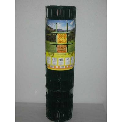 Grillage soudé CLASSIQUE maille 100 x 100 mm vert - Gedimat