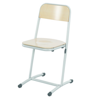 Chaise SAKI assise et dossier bois Blueprotech® piètement époxy - T6