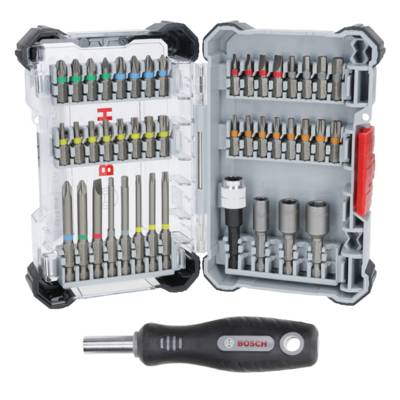 Coffret de vissage 44 pcs + poignée - BOSCH - 2607017733