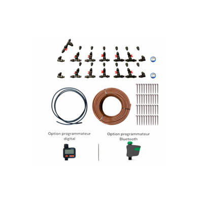 Kit arrosage pour serre et potager de 50 à 100 m² – Serres Tonneau