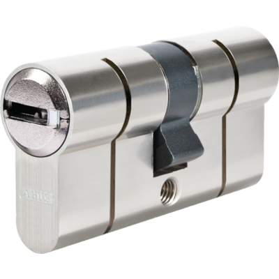 Cylindre double P6PS PréSnap Varié - 35 x 35 mm - Laiton nickelé - ABUS - 5017681-10
