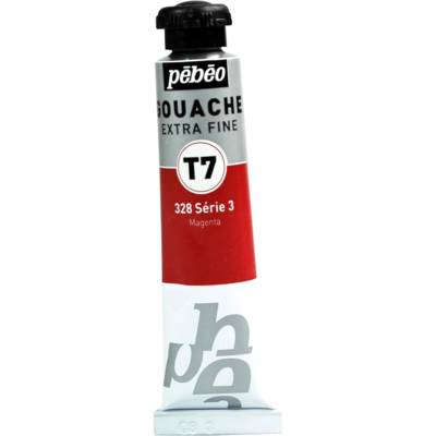 Tube 20ml Peinture Gouache T7 extra fine MAGENTA - PÉBÉO