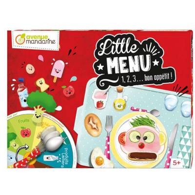 Jeu de plateau Little Menu J'apprends à commposer un menu - AVENUE MANDARINE