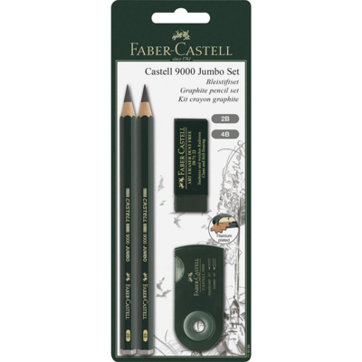 Kit de dessin Crayons CASTELL 9000 Jumbo