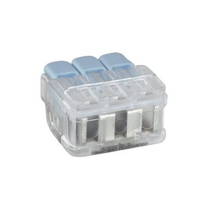 30 bornes levier 3 entrées 0.2 à 6mm² - Gedimat - EUR'OHM