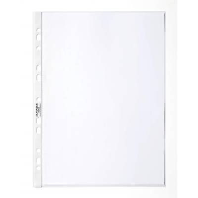 Sachet de 10 Pochettes perforées transparentes BUSINESS A4 PP