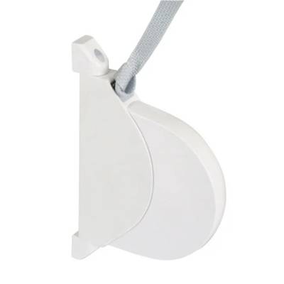 Enrouleur volet roulant pivotant plastique blanc avec sangle 14 mm - 5,50 m - Gedimat - NORAIL