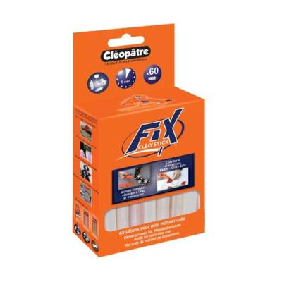 Boîte de 60 bâtons de colle universelle Cléo'STICK FIX