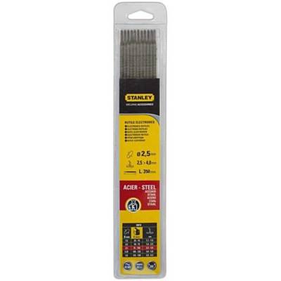 Électrode acier Ø 2.5mm x 350 mm - lot de 11 pièces - Gedimat - STANLEY