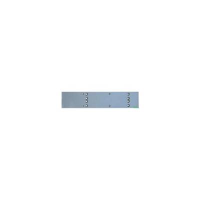 Plaque support DIN GR300 GROOM - argent - GR309701 - GROOM FERMETURES SA