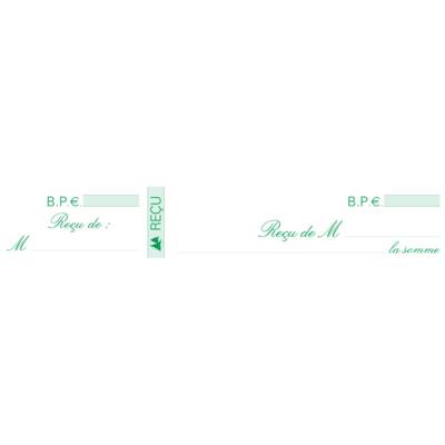 Carnet à souche "Reçus" 50 feuillets - EXACOMPTA