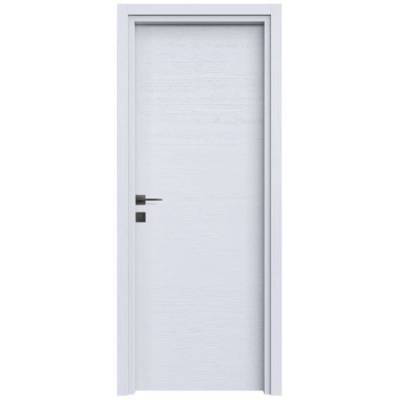 Bloc-porte pleine BERING décor chêne blanc Hui.72 à 100 mm - 204 x 73 cm - gauche poussant - Gedimat - SOGAL
