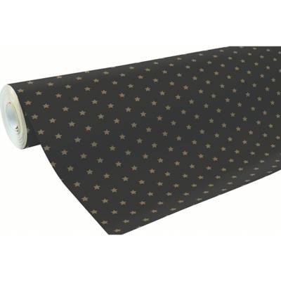 Rouleau Papier Cadeau ALLIANCE 0,7 x 50 m Noël chic étoiles