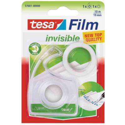 Film + dévidoir dans un kit, ruban mat invisible 19 mm x 33 m