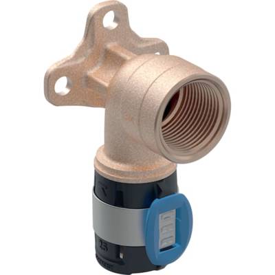 Applique 90° FlowFit - DN. 12 - Ø 16 mm - Rp. 3/8'' - L. 3.6 cm - GEBERIT - 620.750.00.1