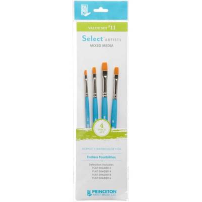 Pinceau SELECT ARTISTE syn set value 11- 4 pinceaux