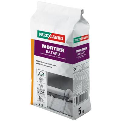 Mortier BATARD - sac de 5kg - Gedimat - PAREXLANKO