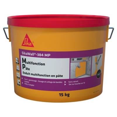 Enduit 3 en 1 SIKAWALL 384 MP -seau de 5kg - Gedimat