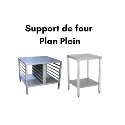 Support de four plan plein - SDFPLEIN - Tournus Equipement
