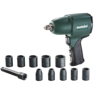 Boulonneuse à choc à air comprimé METABO DSSW 360 set 1/2" + 10 clés à douilles - 6.04118.50 - METABO SAS