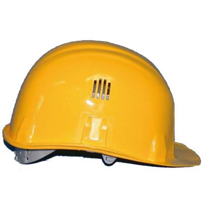 Casque de protection BRENNUS - coloris jaune - Gedimat - GERIN